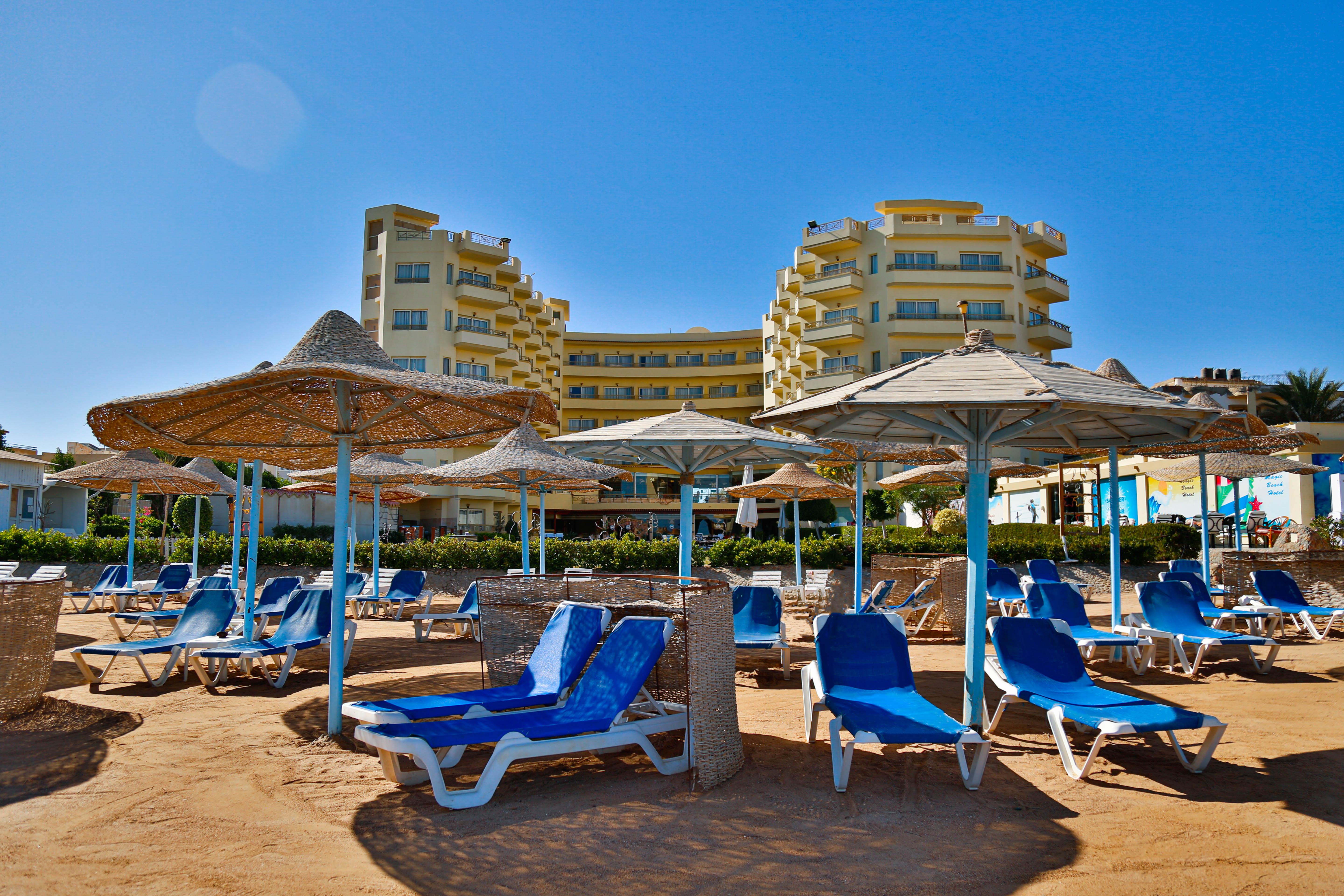 Magic Beach Hotel Hurghada Exterior foto